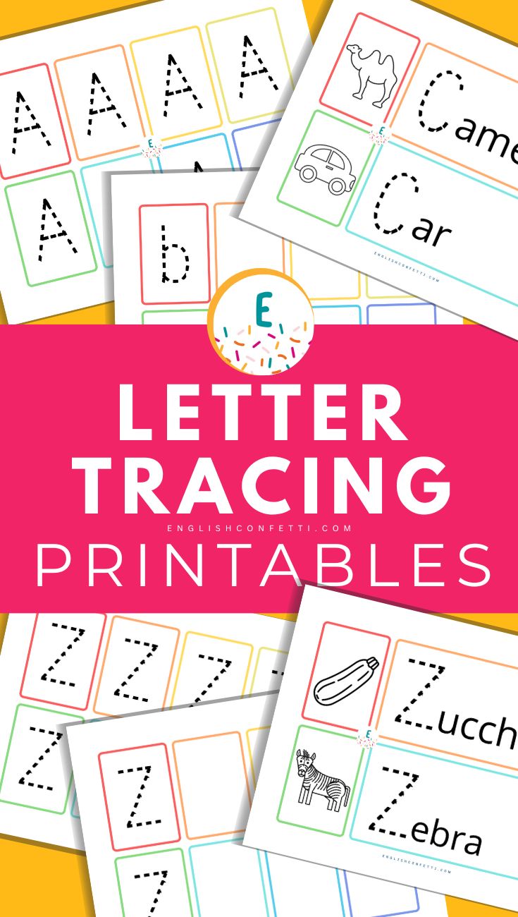 Free Printables – English Confetti